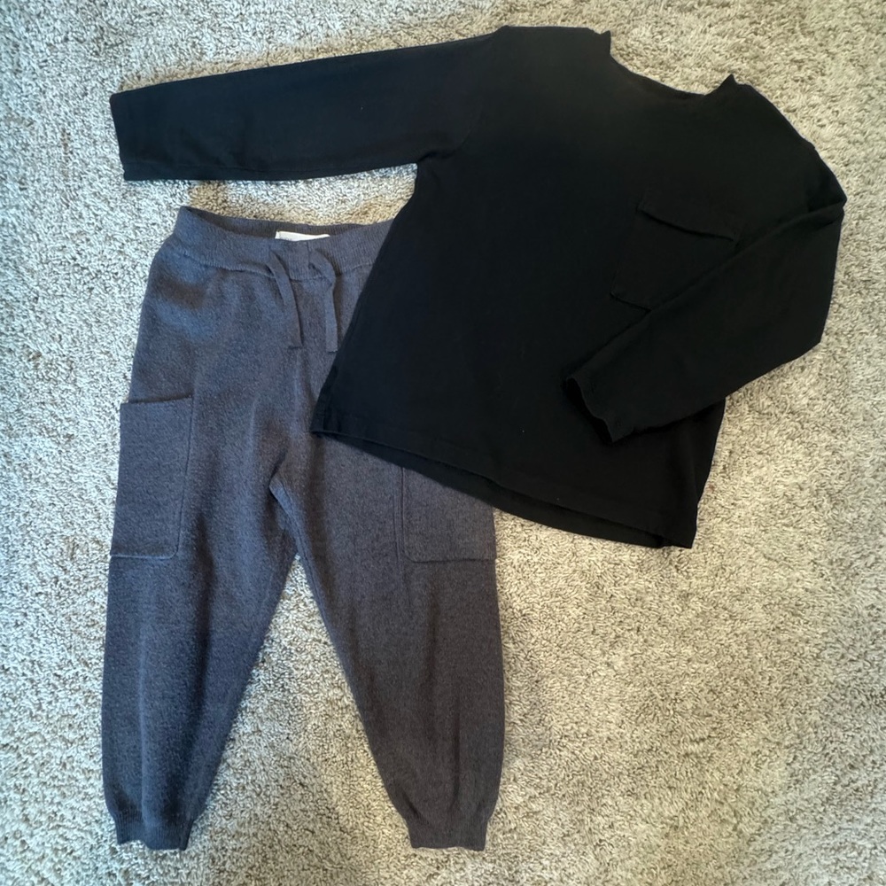 Like New Zara Toddler Boy Outfit Set size 3-4T